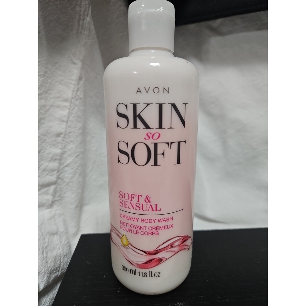 Avon Skin So Soft Soft & Sensual Creamy Body Wash 11.8 oz NEW